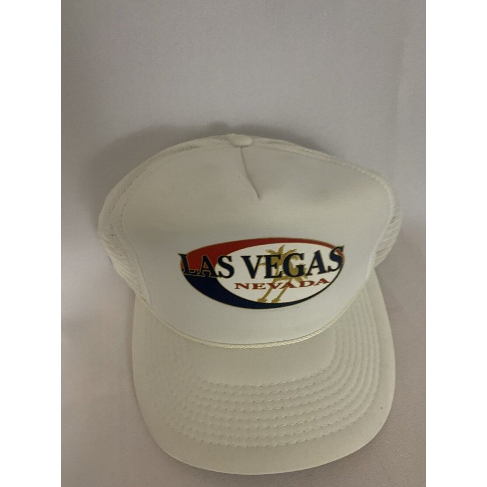Las Vegas Nevada Mesh Trucker Vintage Snapback Ball Cap Hat